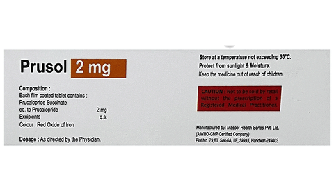 Prusol 2mg Tablet image