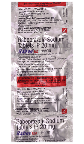 Rabee 20mg Tablet image