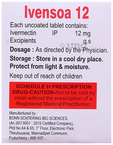 Ivensoa 12mg Tablet image