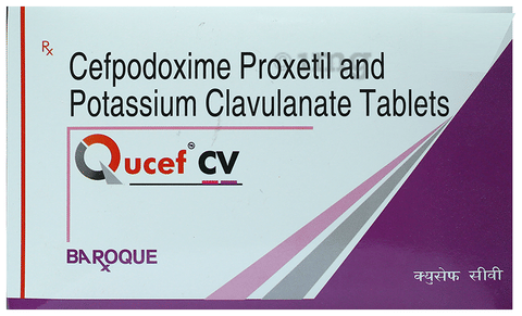 Qucef CV Tablet image