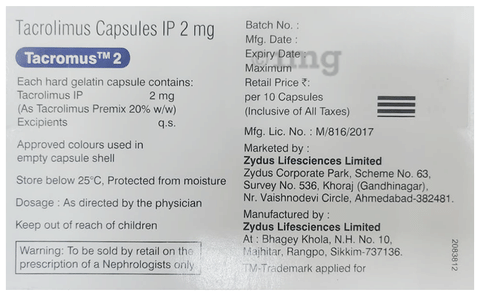 Tacromus 2 Capsule image