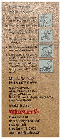 Forvax Ear Drop