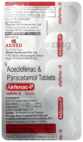 Akfenac-P Tablet image