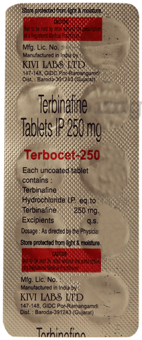Terbocet 250 Tablet image Terbocet 250 Tablet image
