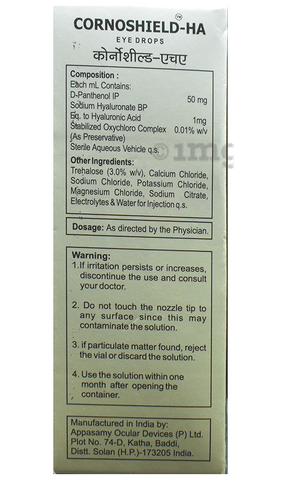 Cornoshield-HA Eye Drop