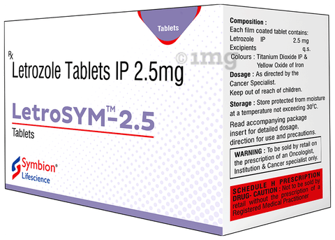 Letrosym 2.5 Tablet image Letrosym 2.5 Tablet image