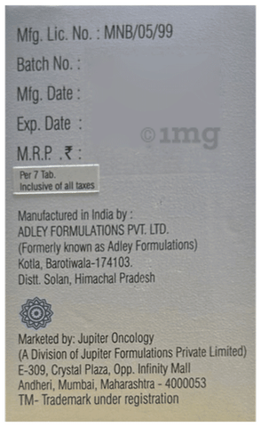 Jupitro 25 Tablet image