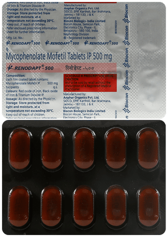 Renodapt 500 Tablet image