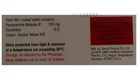 Fluvoset 100 Tablet image Fluvoset 100 Tablet image