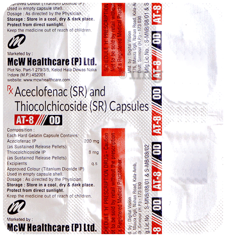 AT 8 OD Capsule SR image AT 8 OD Capsule SR image