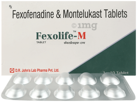 Fexolife M 10 mg/120 mg Tablet