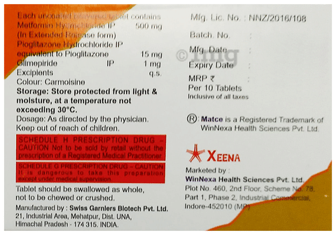 Matce-PG1 Tablet ER image