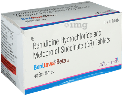 Benitowa-Beta 50 Tablet ER image Benitowa-Beta 50 Tablet ER image