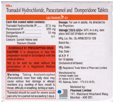 Ultramed-D Tablet image