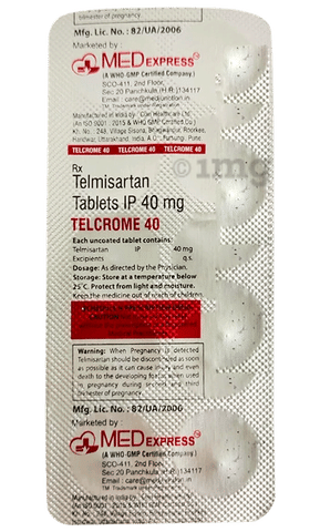 Telcrome 40 Tablet image Telcrome 40 Tablet image