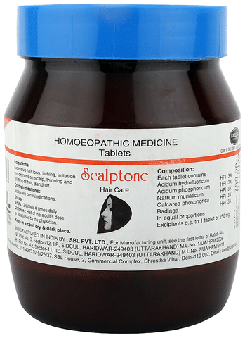 SBL Scalptone Tablet Buy bottle of 450.0 gm Tablet at best price