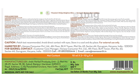Mamaearth Vitamin C Facial Kit: Buy box of Kit at best price