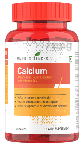 Immunosciences Calcium Tablet image Immunosciences Calcium Tablet image