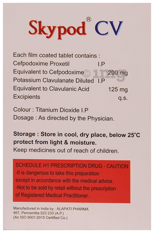 Skypod CV Tablet image