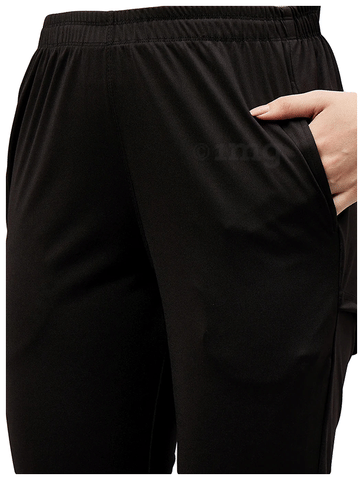 Haxor Open Back Stretchable Polyster Pant for Men & Women XL: Buy