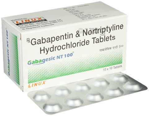 Gabagesic NT 100 Tablet