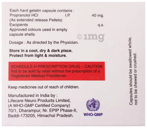 Syprol TR 40 Capsule image Syprol TR 40 Capsule image