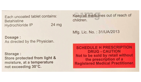 Jusbeta 24 Tablet image