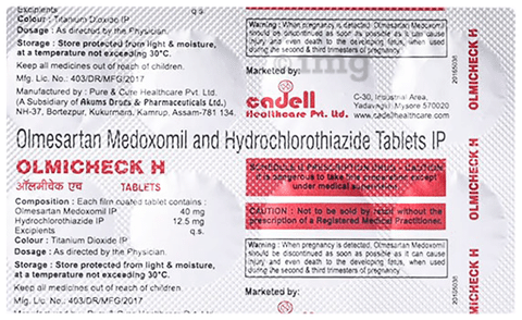Olmicheck H Tablet