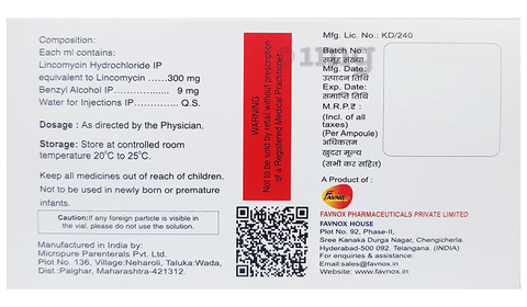 Favlin Injection image