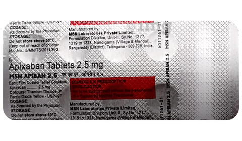 MSN Apiban 2.5 Tablet image