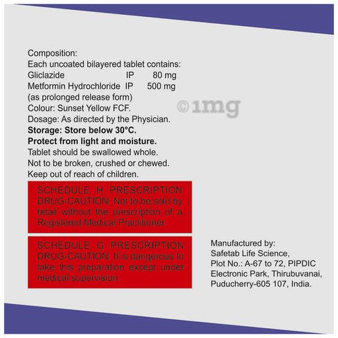 Gliclagest M Tablet PR image Gliclagest M Tablet PR image