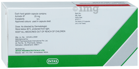 Actoid 25mg Capsule image