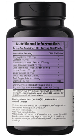 Meadbery Lung Detox Tablet image