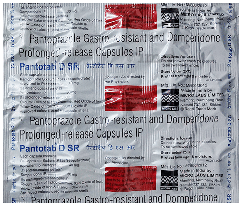Pantotab D SR Capsule image Pantotab D SR Capsule image