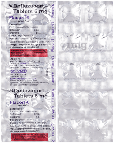 Flacort 6mg Tablet image