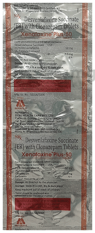 Xenafaxin Plus 50 Tablet ER