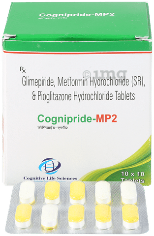 Cognipride MP 2mg/500mg/15mg Tablet SR