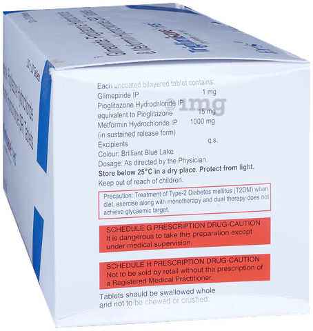 Triglimisave 1 HS+ Tablet SR image