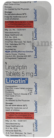 Linatin 5mg Tablet image