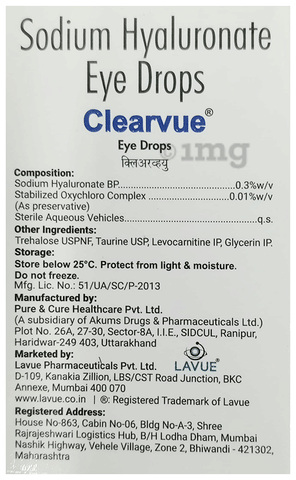 Clearvue Eye Drop