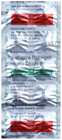 Qutipin SR 100 Tablet image