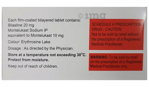 Bilast M Tablet image