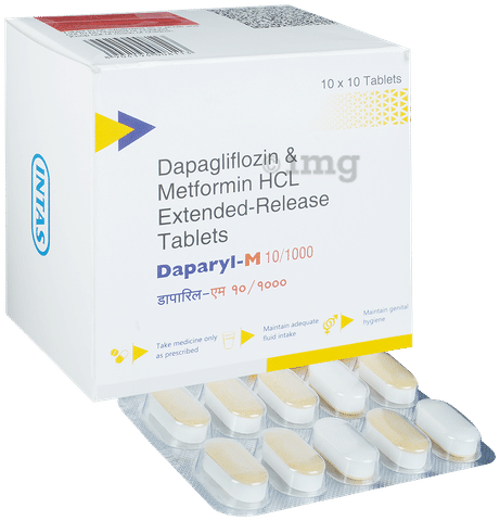 Daparyl M 10mg/1000mg Tablet ER