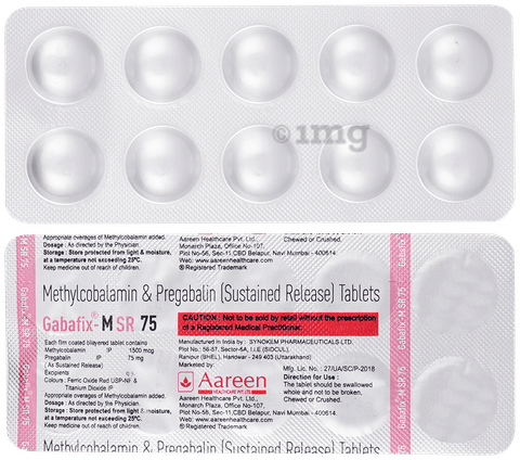 Gabafix-M SR Tablet image