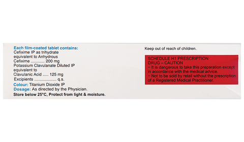 Cefrax CV Tablet image