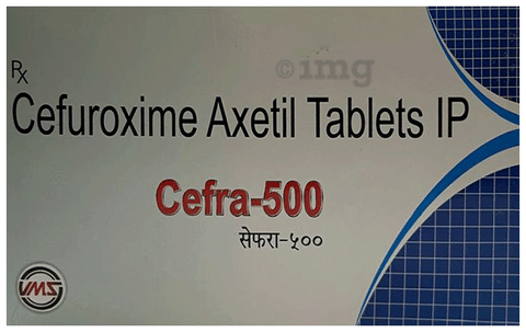 Cefra 500 Tablet image