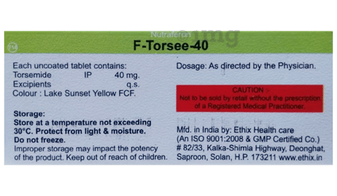 F-Torsee 40 Tablet image