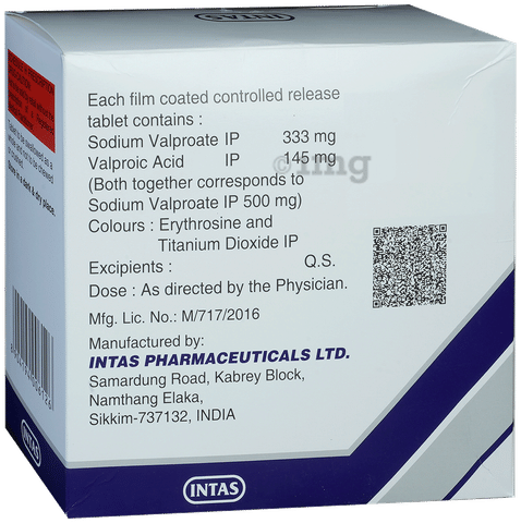 Valprol -CR 500 Tablet image Valprol -CR 500 Tablet image