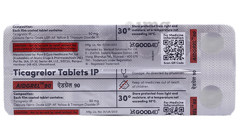 Aidgrel 90 Tablet image