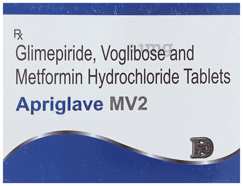 Apriglave MV 2 Tablet ER image Apriglave MV 2 Tablet ER image